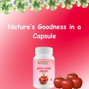Alternative view of Natural ACV Supplement Apple Cider Vinegar Capsules Herbal Extract Detox Weight Management Digestion Energy Support Wild Bottle
