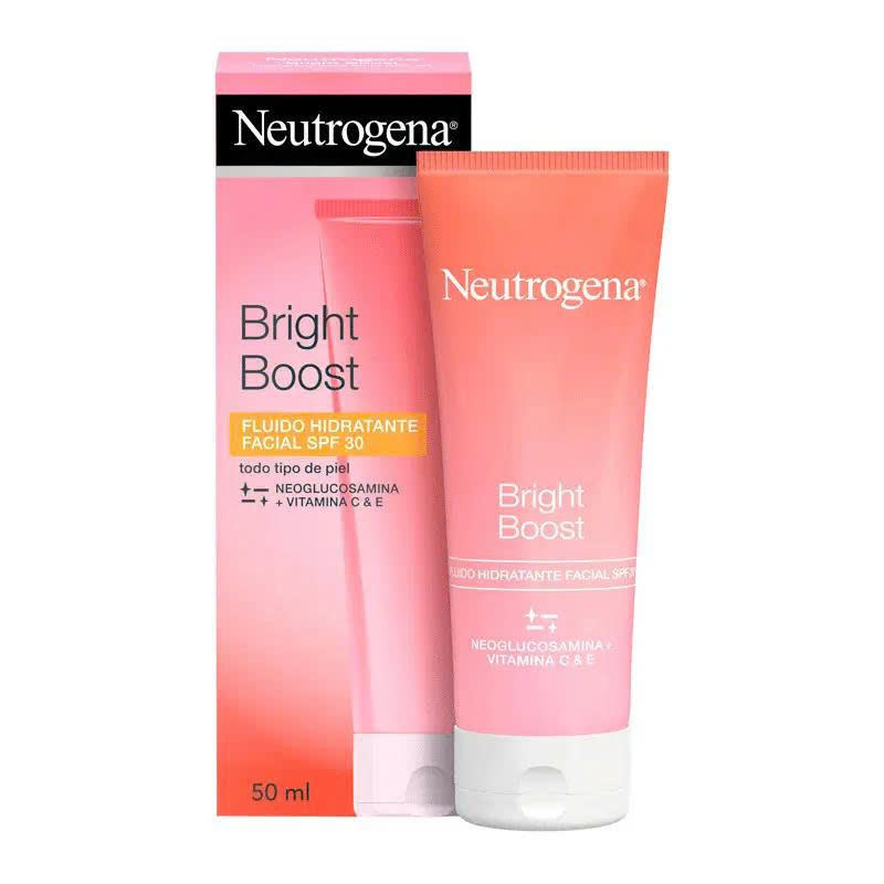 Export Vina Ltd Neutrogenas Bright Boost Gel Fluid SPF30 Suncream 50mL