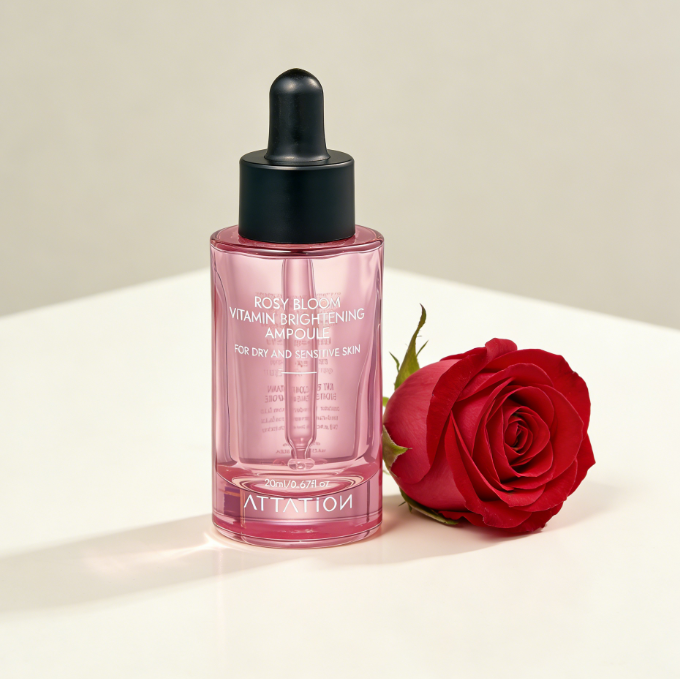 ATTATION Dark Spot Corrector Ampoule Vitamin C Brightening Facial Ampoule Korean Tone Correction Glow Serum Daily - Image 2
