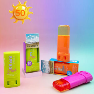Customized Vegan Sun Repair Moisturizing Sunscreen Stick SPF50 PA+++ for Oily/Sensitive Skin