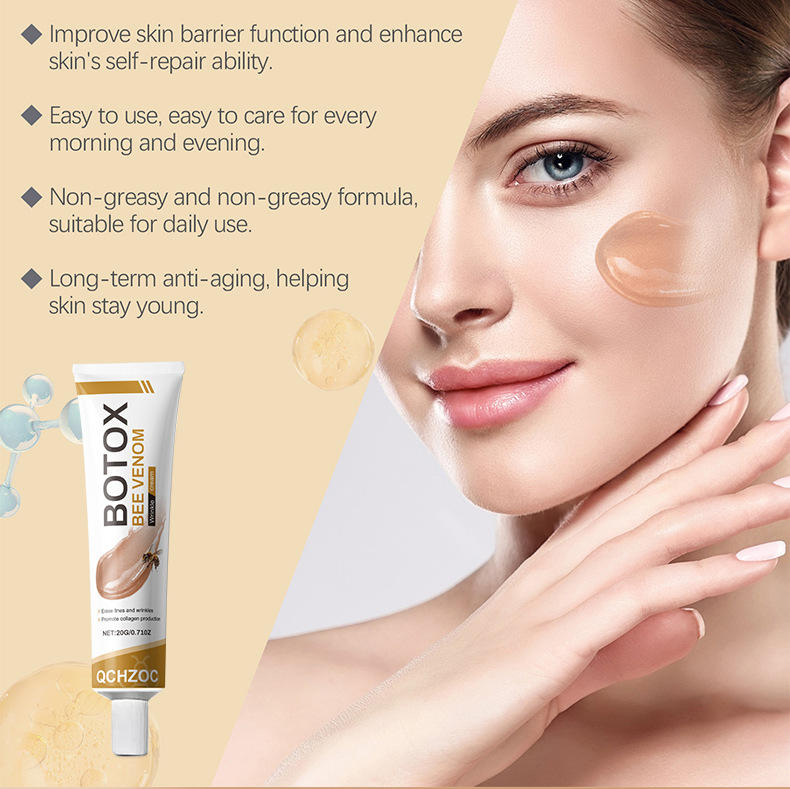 Original Factory Customized and Wholesale Effective Anti Wrinkle and Firming Skin and Face Lifting Bee Extract Face Cream - Image 4