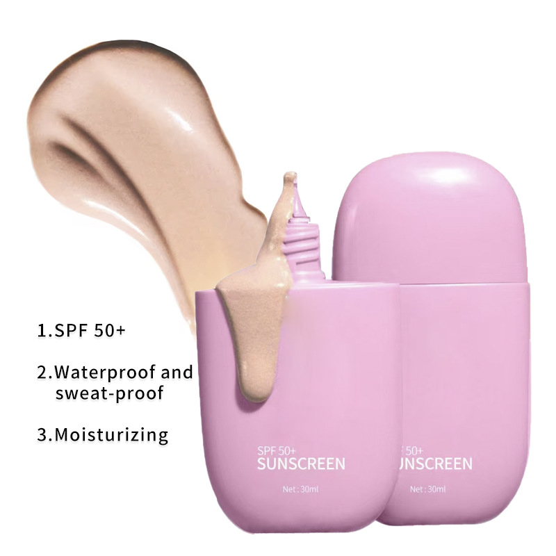 Manufacturer's Wholesale Organic Sunscreen Summer UV Protection SPF50+ Moisturizing Facial Body Isolation Cream with SPF50+ - Image 3