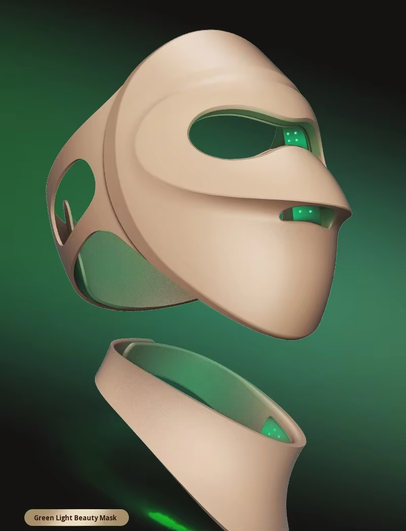 3D Silicone Face Neck Mask Rejuvenating Light Therapy Facial Mask for Skin Care Anti-Aging Wrinkle Remover