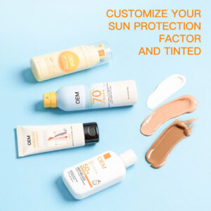 OEM Body Face Sunscreen Spf 50 Skin Care Whitening Sun Cream Sun protection Sunscreen Wholesale Korean Sunblock