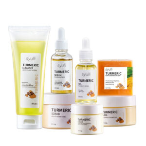 Alternative view of Acne Skincare Face Serum Turmeric Skin Care Set Collagen Ginseng Organic Natural Anti-Aging Private Label for Adults Female