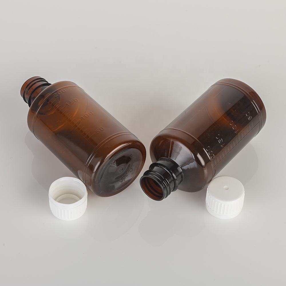 Wholesale High Quality 200ml Cough Syrup Medicine Medicine Packing Bottle PET Plastic Liquid Bottles with Anti-theft Cover - Image 4