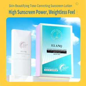 Alternative view of Wholesale OEM/ODM Private Label Facial Sunblock Cream SPF50+ PA+++ ELANQ Skin Beautifying Sunscreen