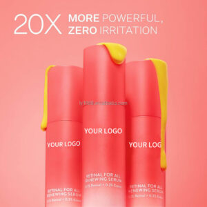OEM/ODM Retinal for All Anti-Aging Renewing Serum Fine Lines & Wrinkles Reducing Face Serum with 0.1% Retinal & 0.3% Ectoin