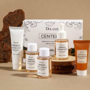 Alternative view of Centalla Sun Repair Serum Toning Toner Asiatica Cleansing Oil Acne Cleansing Foam Soothing Cream Travel Kit