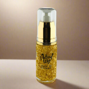 Natural Way 24K Gold Leaf Nourishing Firming Anti-Aging Skin Care Serum 25mL Beauty Enhancer Weakly Acidic Face Essential Care