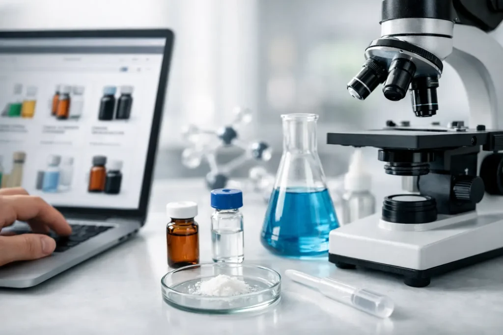 Research Chemicals for Sale Online: What to Check