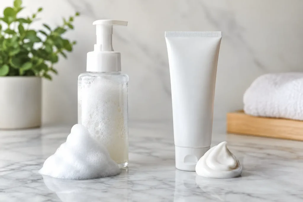 Foam Versus Cream Cleanser: Which Fits?